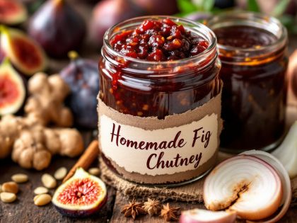 Homemade Fig Chutney: Delicious and Aromatic Preserve