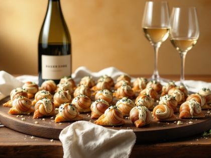 Gourmet Snail Appetizer Bites