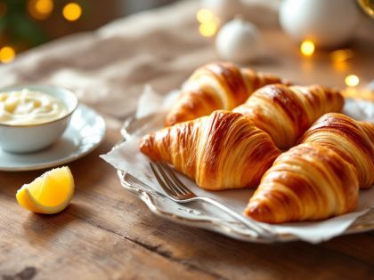 Smoked Salmon Mini Croissants: Ideal for the Appetizer