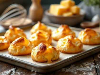 Cheese Gougères: Savory and Simple Appetizer