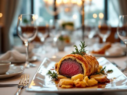 Beef Fillet in Puff Pastry with Foie Gras and Truffles: The Elegant Culinary Art