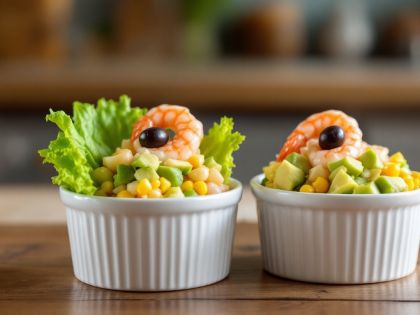 Shrimp Avocado: Balanced Fresh Starter