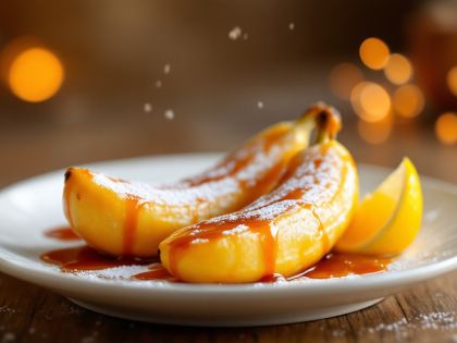 Easy Caramelized Banana Dessert