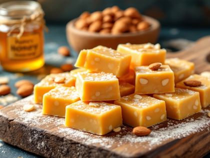 Home-Made Almond Nougat Recipe