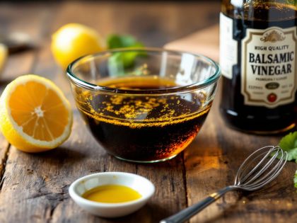 Easy Homemade Balsamic Vinaigrette