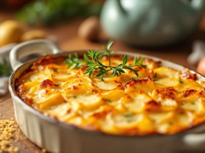 Easy and Tasty Potato Gratin