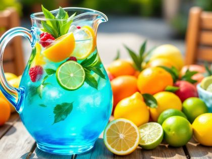 Refreshing Sea Water Cocktail