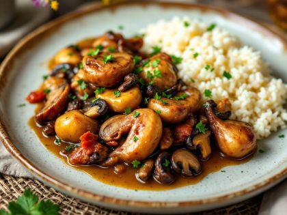 Veal Kidneys with Forest Mushrooms: Delicious and Easy Recipe